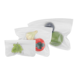 Food Storage Bags Reusable Silicone Containers for Lunch Vegetable Resealable Kitchen Storage Bag MRSLM