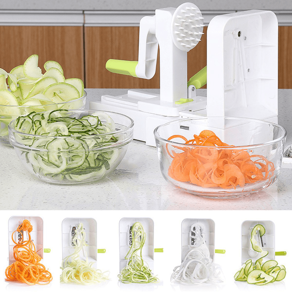 Multifunction Vegetable Fruit Chopper Hand Rotation Salad Shredder Dinner Machine for Kitchen Tool MRSLM