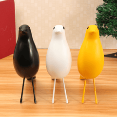 11'' Bird Desk Ornament House Resin Pigeon Gift Office Home Window Table Decorations dylinoshop