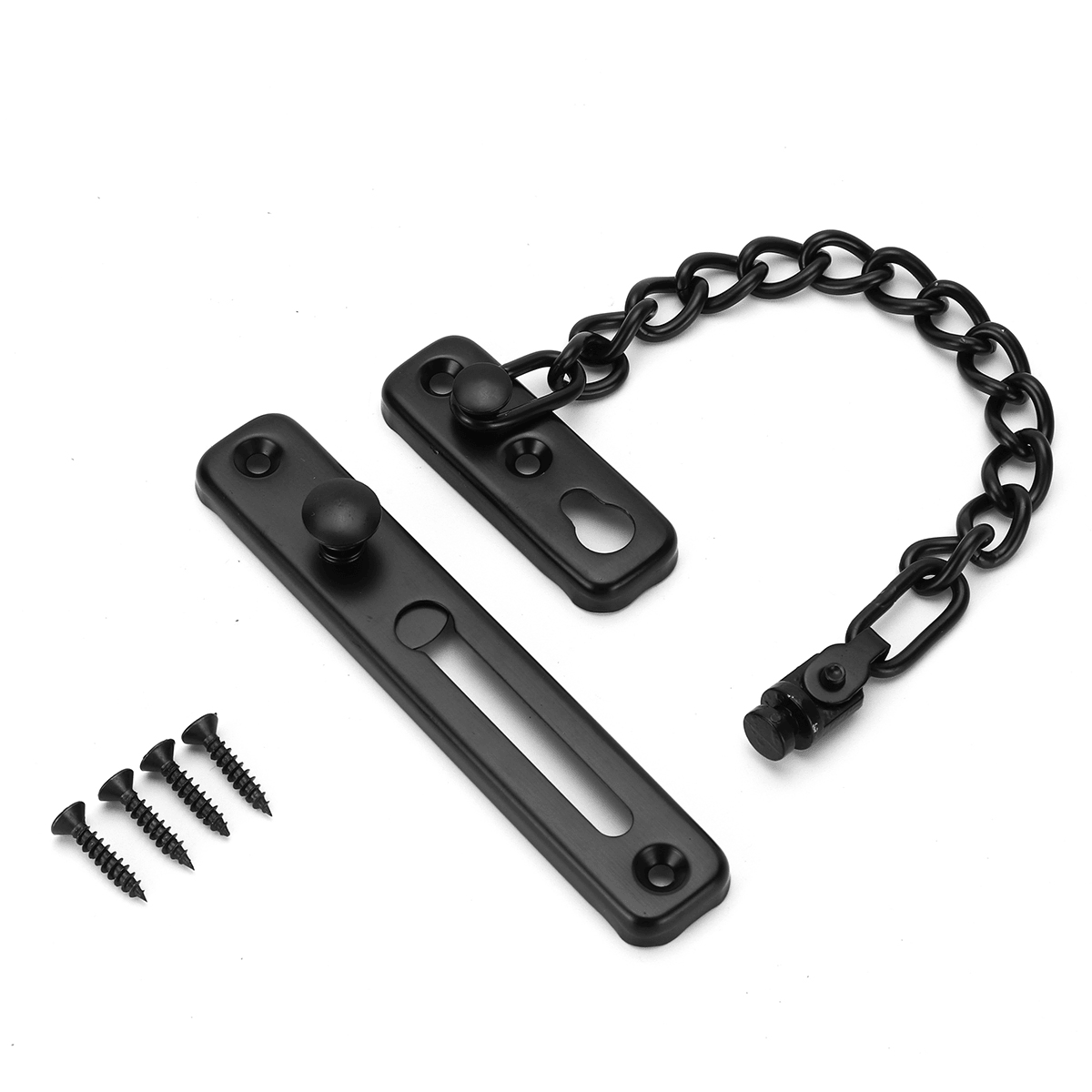 Stainless Steel Strong Security Door Chain Solid Home Safety Guard Lock Catch MRSLM