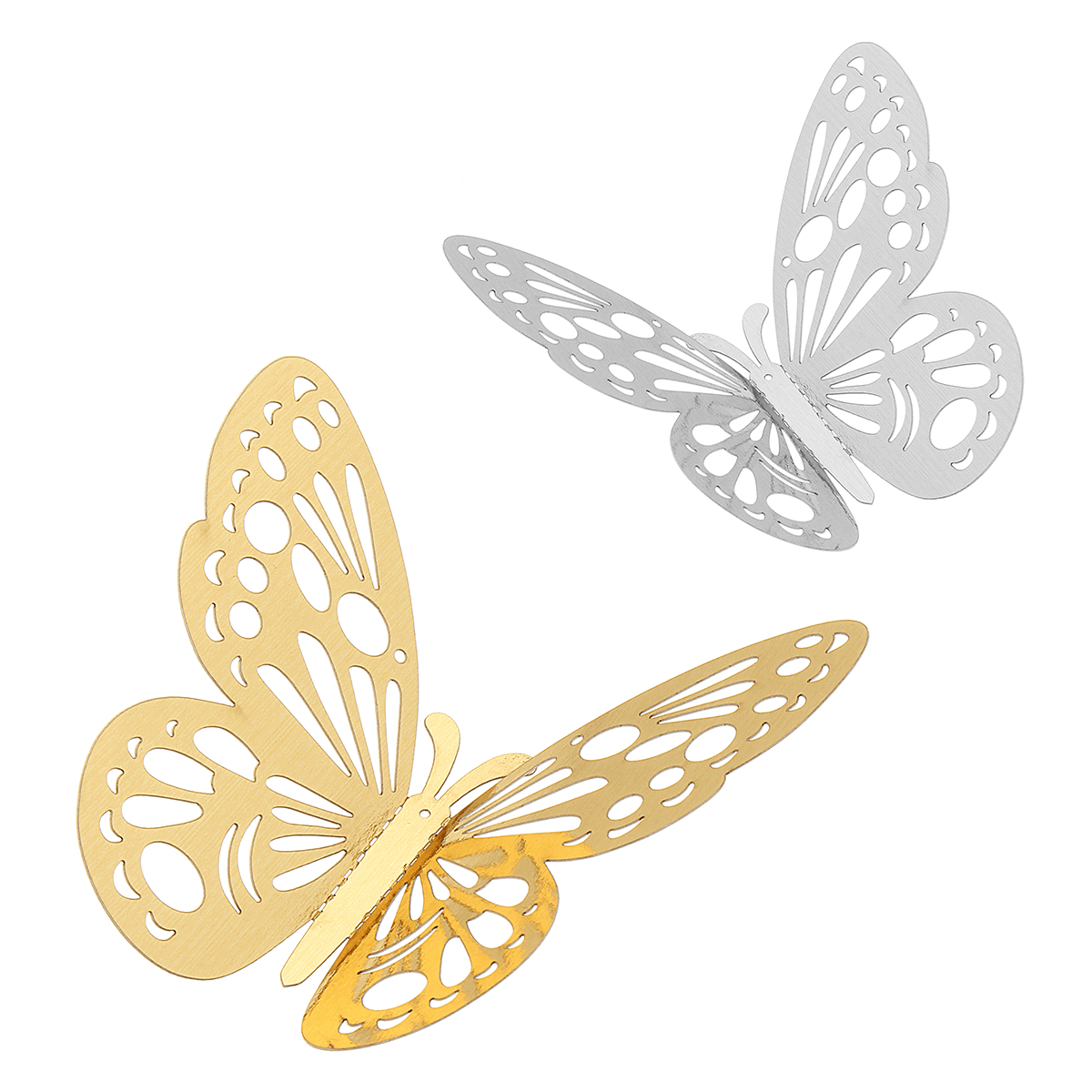 12Pcs 3D Butterfly Wall Sticker Home Decor DIY Butterfly Fridge Sticker Party Wedding Room Decor dylinoshop