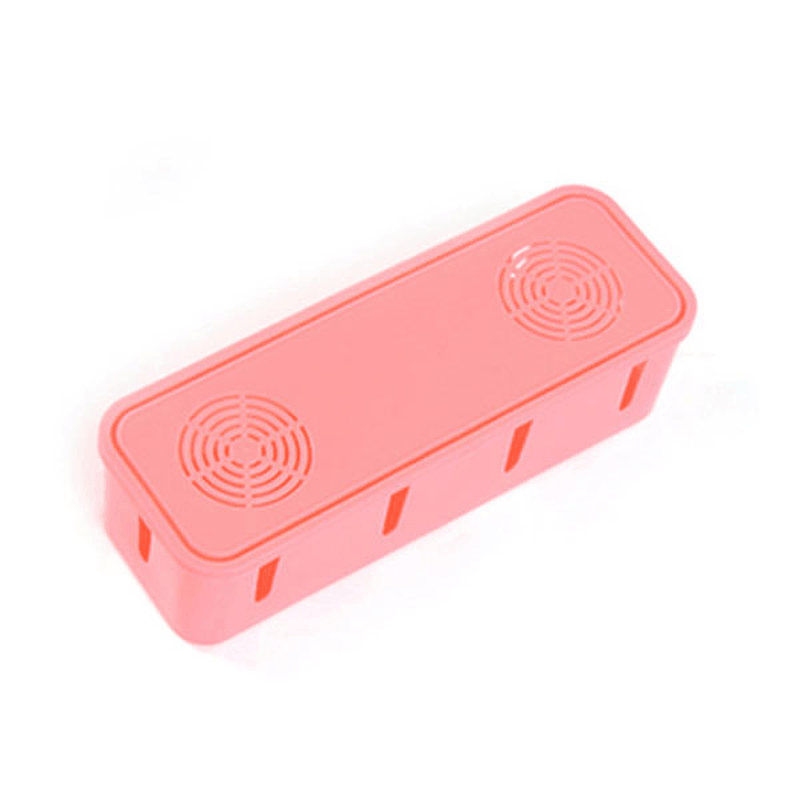 Honana HN-B60 Colorful Cable Storage Box Large Household Wire Organizer Power Strip Cover MRSLM