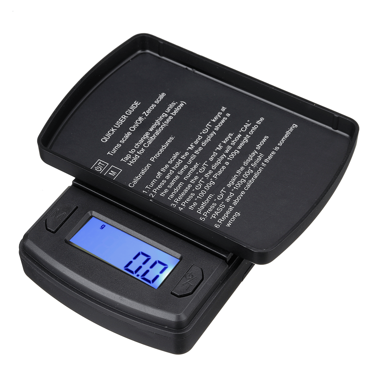 Mini Pocket Digital Scale Precision Mini Jewelry Weighing Scale Backlight Scales for Jewelry Scales Balance Gram Electronic Scales MRSLM