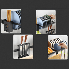 Stainless Steel over Sink Dish Drying Rack Holder Storage Multifunctional Arrangement for Kitchen Counter MRSLM