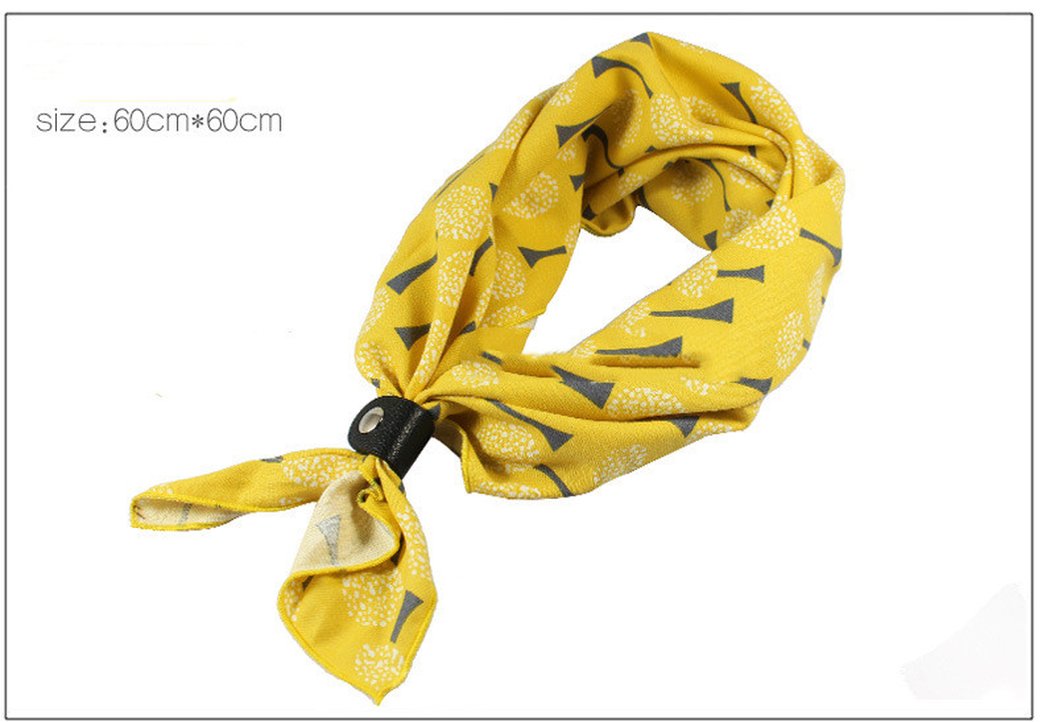 Men'S and Women'S Scarves Big Square Scarf Retro dylinoshop