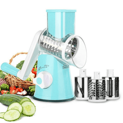 XYJ CCFG5103 Multifunctional Tumbling Box Vegetable Shredder Vegetable Cutter Vegetable Slicer Manual round Mandoline Slicer MRSLM