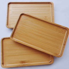 Rectangle Bamboo Scald Proof Tea Cup Holder Coaster Kungfu Tea Accessaries MRSLM