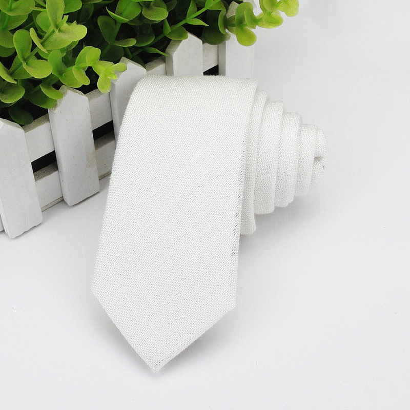 Men'S Neckties Wholesale Super Narrow Spot Imitation Wool 6Cm dylinoshop