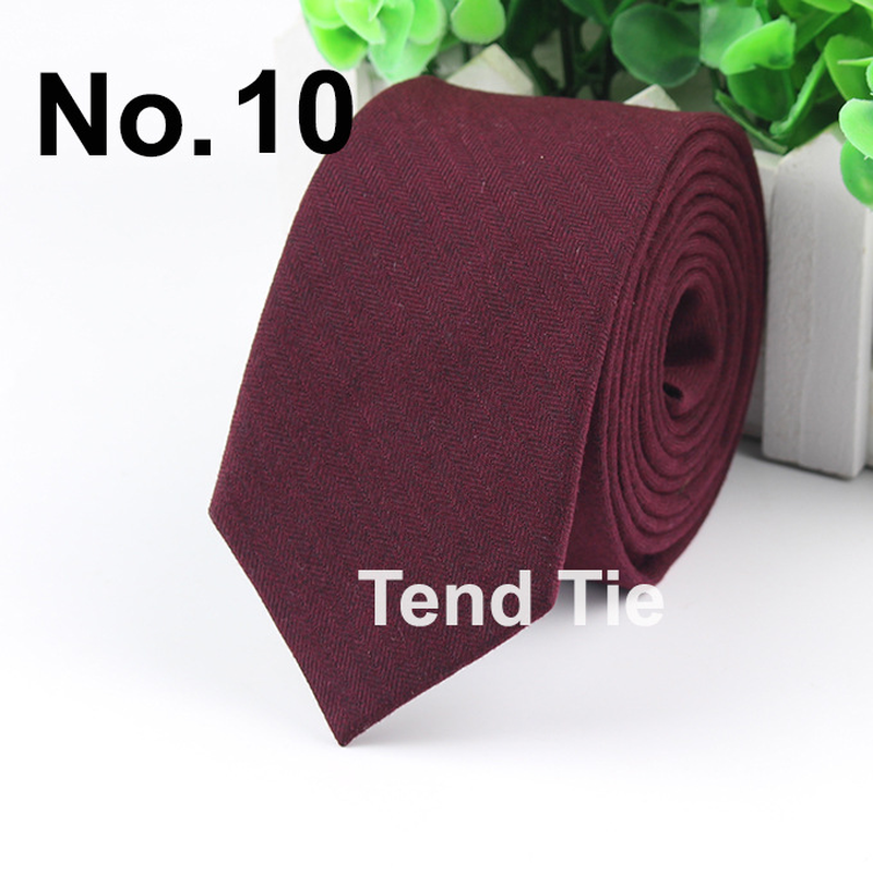 Men'S Tie New Ultra-Narrow Wool Elegant Atmosphere dylinoshop