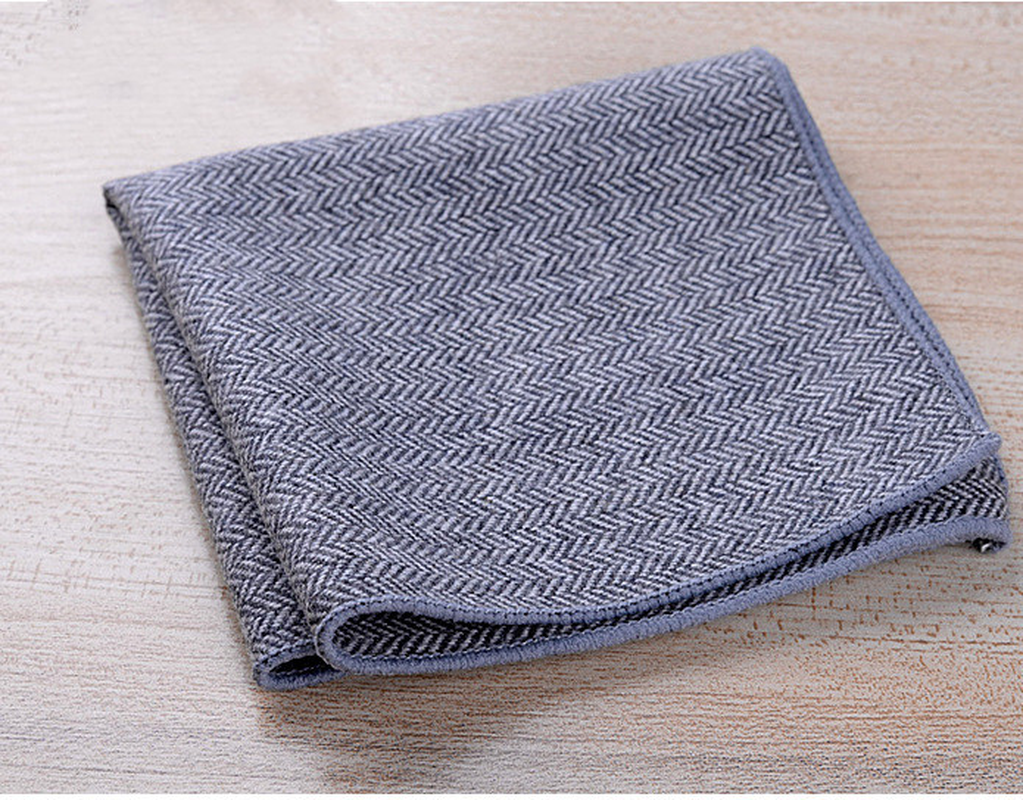 Men'S Square Scarf White Bra Casual Accessories Wool dylinoshop