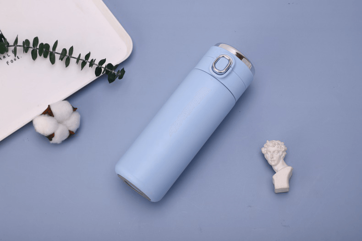 420Ml Smart Thermos Bottle for Water Touch Temperature Display Vacuum Flask Coffee Mug Water Bottle for Woman Student MRSLM