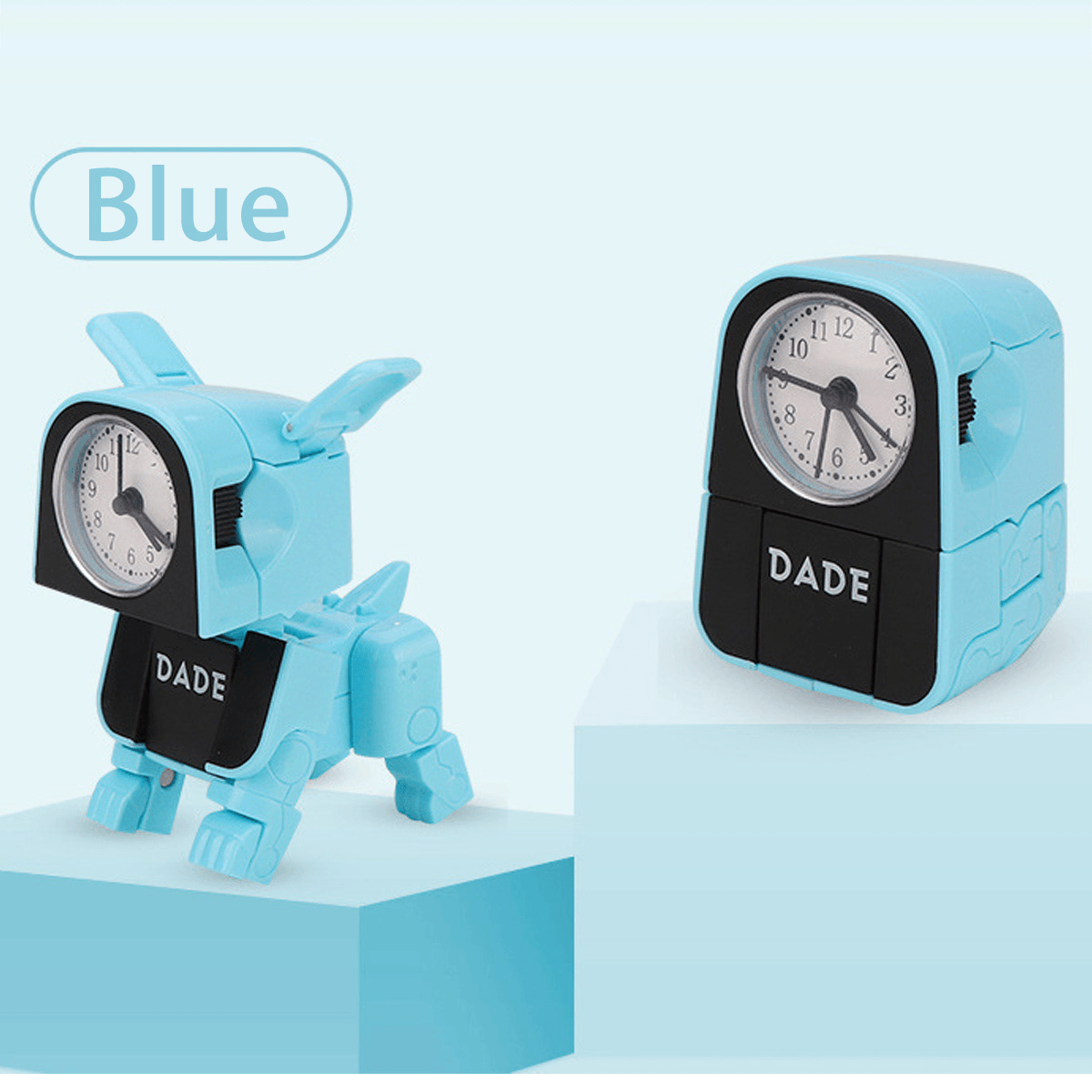 Deformed Puppy Wake up Clock Children'S Alarm Clock Lovely Cartoon Table Clock MRSLM