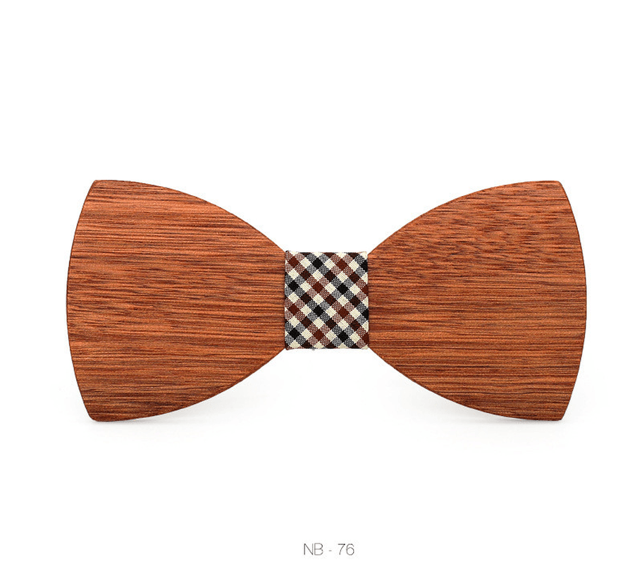 Bow Tie Wood Bow Tie Men'S Wood Bow Tie dylinoshop