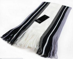 Men'S Striped Scarf Korean Style All-Match dylinoshop