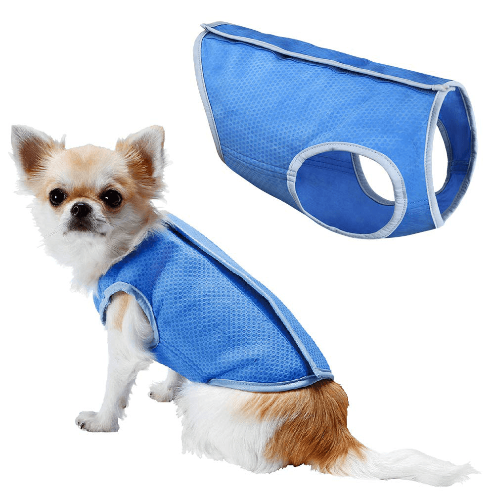 Summer Cooling Jacket Coat Vest T-Shirt Clothes Clothing for Dog Cat Puppy Pet Vest MRSLM