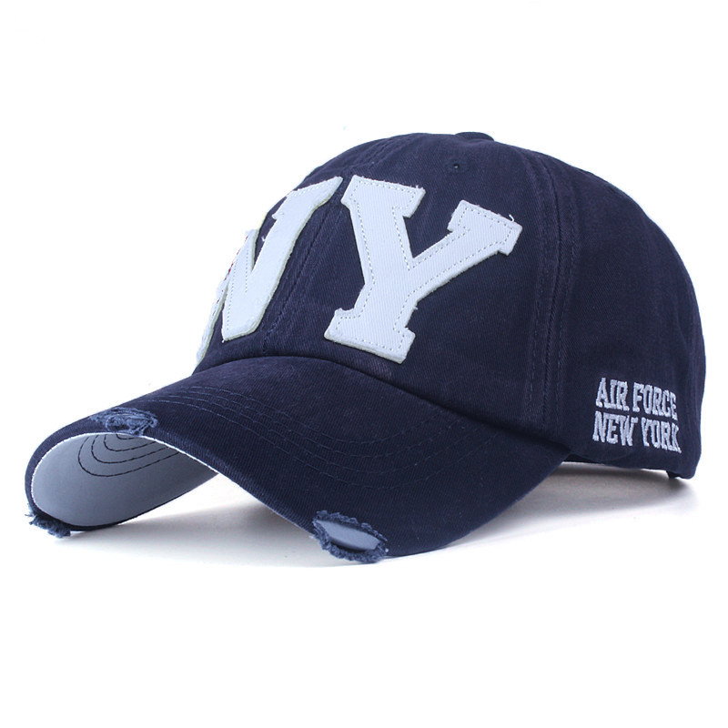 Fashion Pure Cotton Washed Baseball Cap dylinoshop