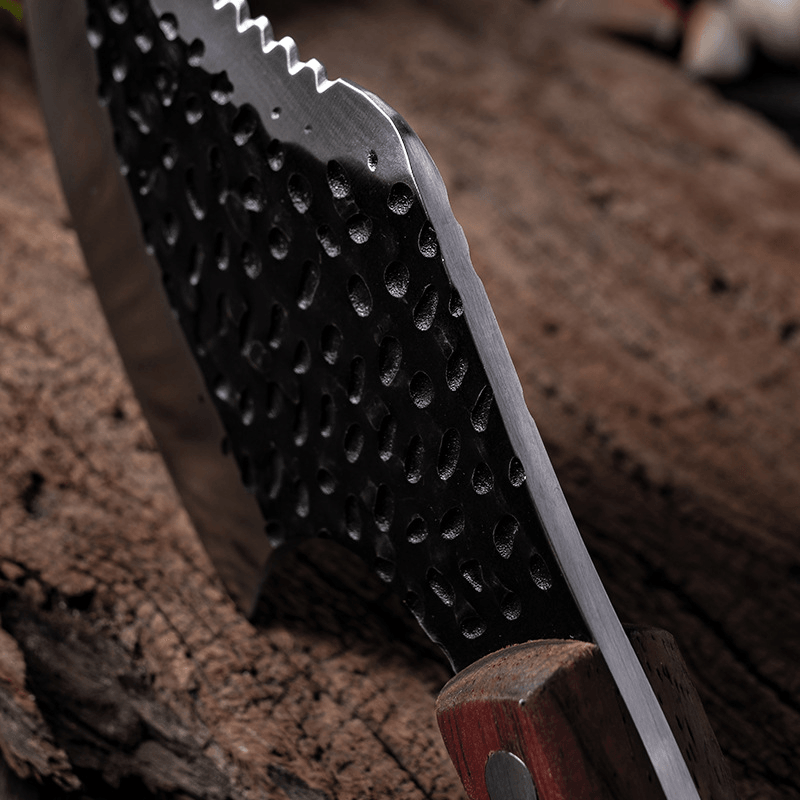 MCD73 Stainless Steel Kitchen Knife Bone Chopping Cleaver Knife Chopper Outdoor Multi-Function Cleaver Bone Chopping Knife MRSLM