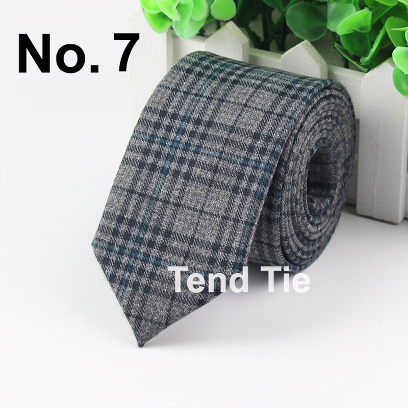 Men'S Tie New Ultra-Narrow Wool Elegant Atmosphere dylinoshop