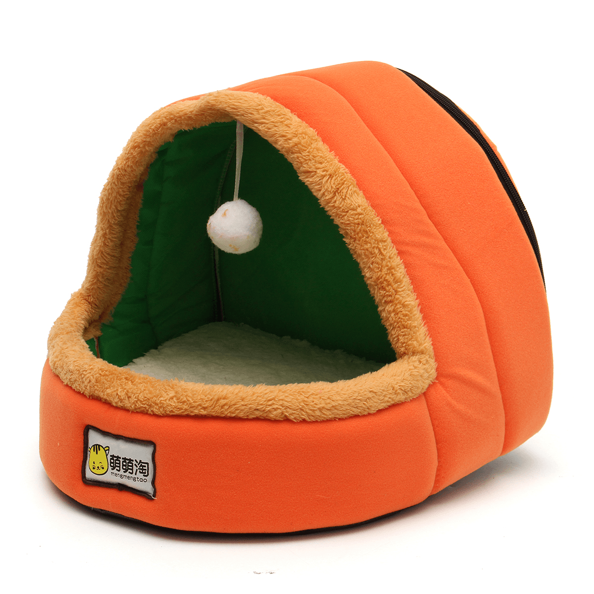 Foldable Kennel Dog Bed for Dogs Cats Animals Pet House Tent All Seasons Washable Cushion MRSLM