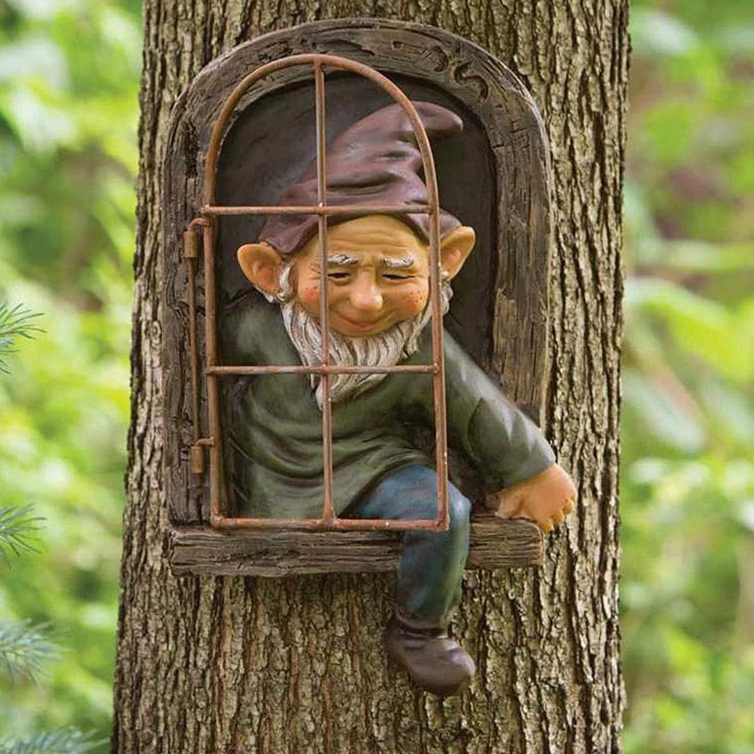 Garden Gnome Statue Feajoy