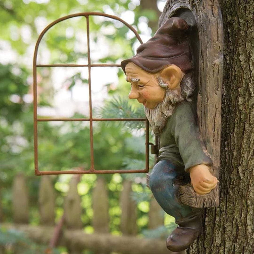 Garden Gnome Statue Feajoy