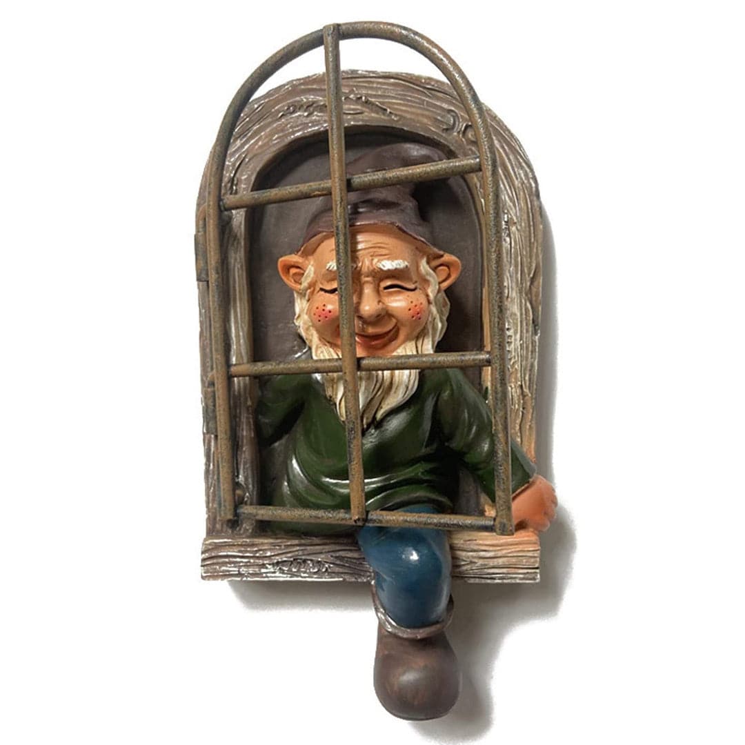 Garden Gnome Statue Feajoy