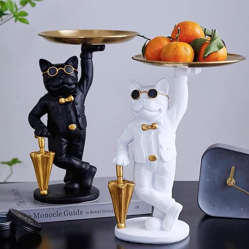 French Bulldog Standing Tray Feajoy