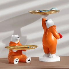 Choco Polar Bear Tray dylinoshop