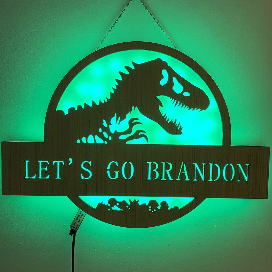 Custom Wooden Name Night Light dylinoshop