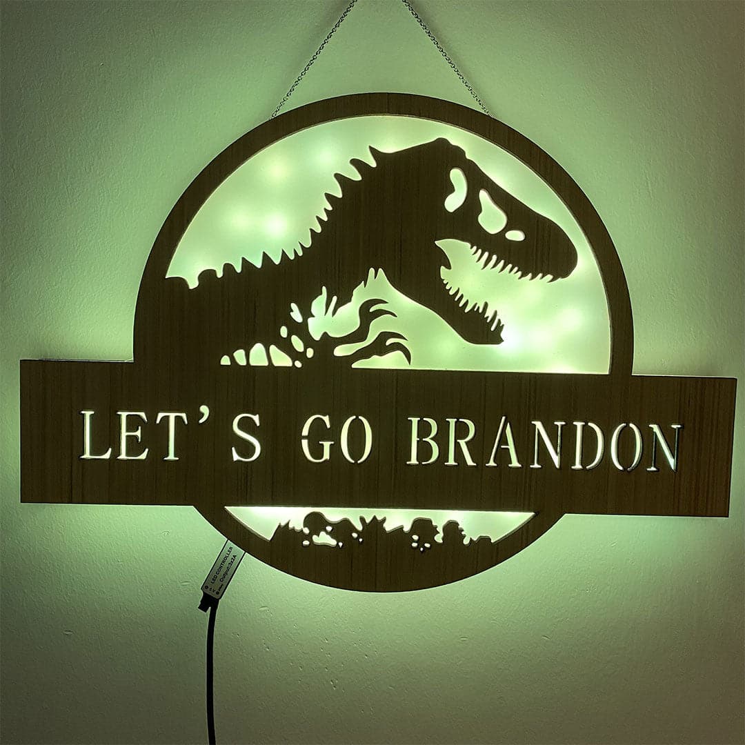 Custom Wooden Name Night Light dylinoshop