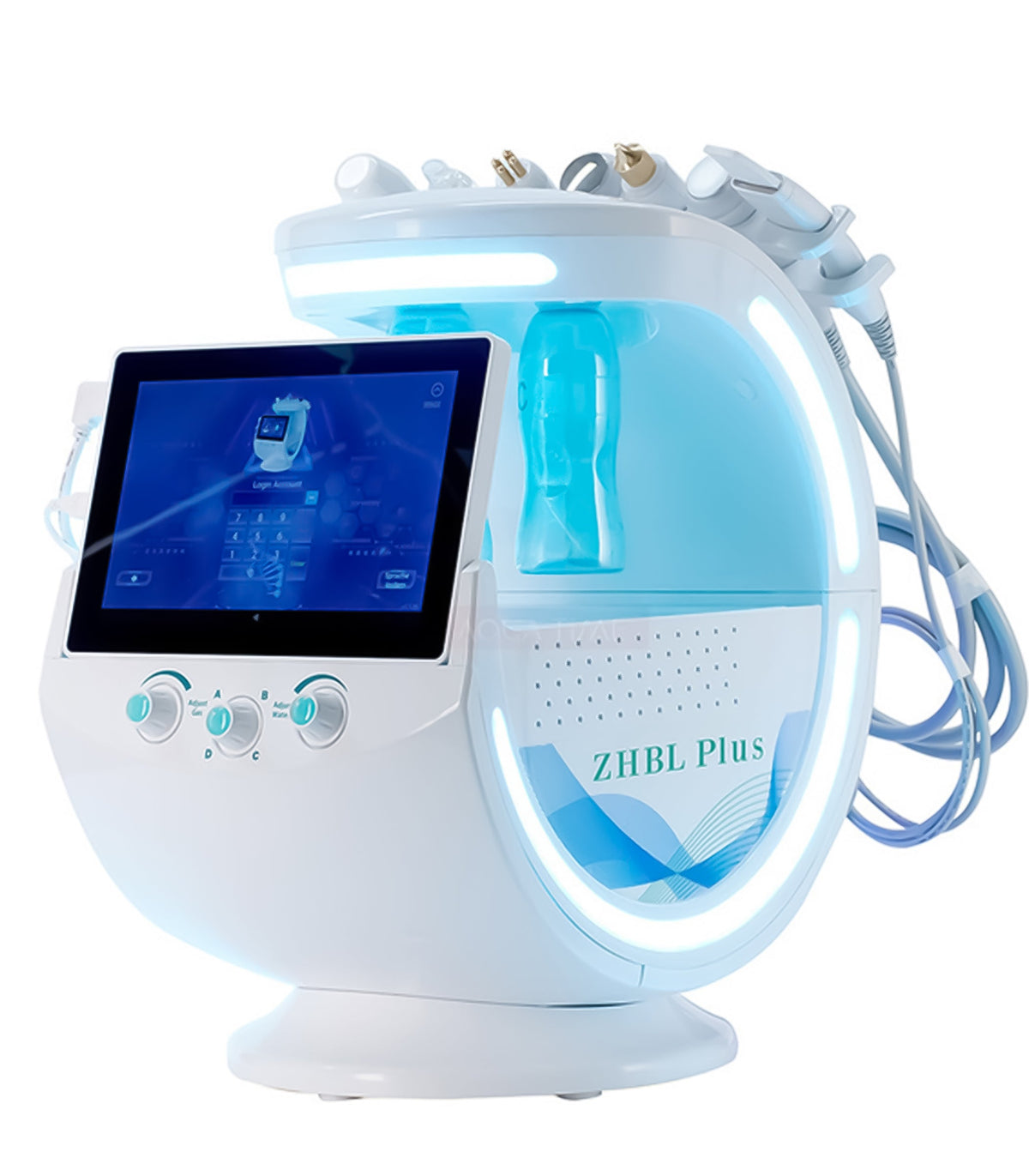 Beauty Salon 7 in 1 Smart Ice Blue Plus Professional Hydra Facial Machine dylinoshop