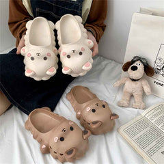 Cartoon Cute Platform Slippers dylioshop