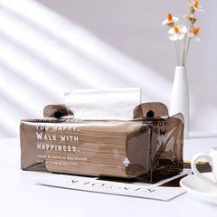 Transparent Waterproof Tissue box Feajoy