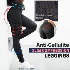 Women's Anti-cellulite Compression Leggings Zimomo