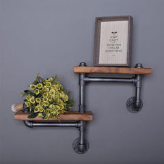 Industrial Style Water Pipe Display Stand Feajoy