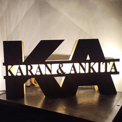 Personalized Custom Letters Lamp Feajoy