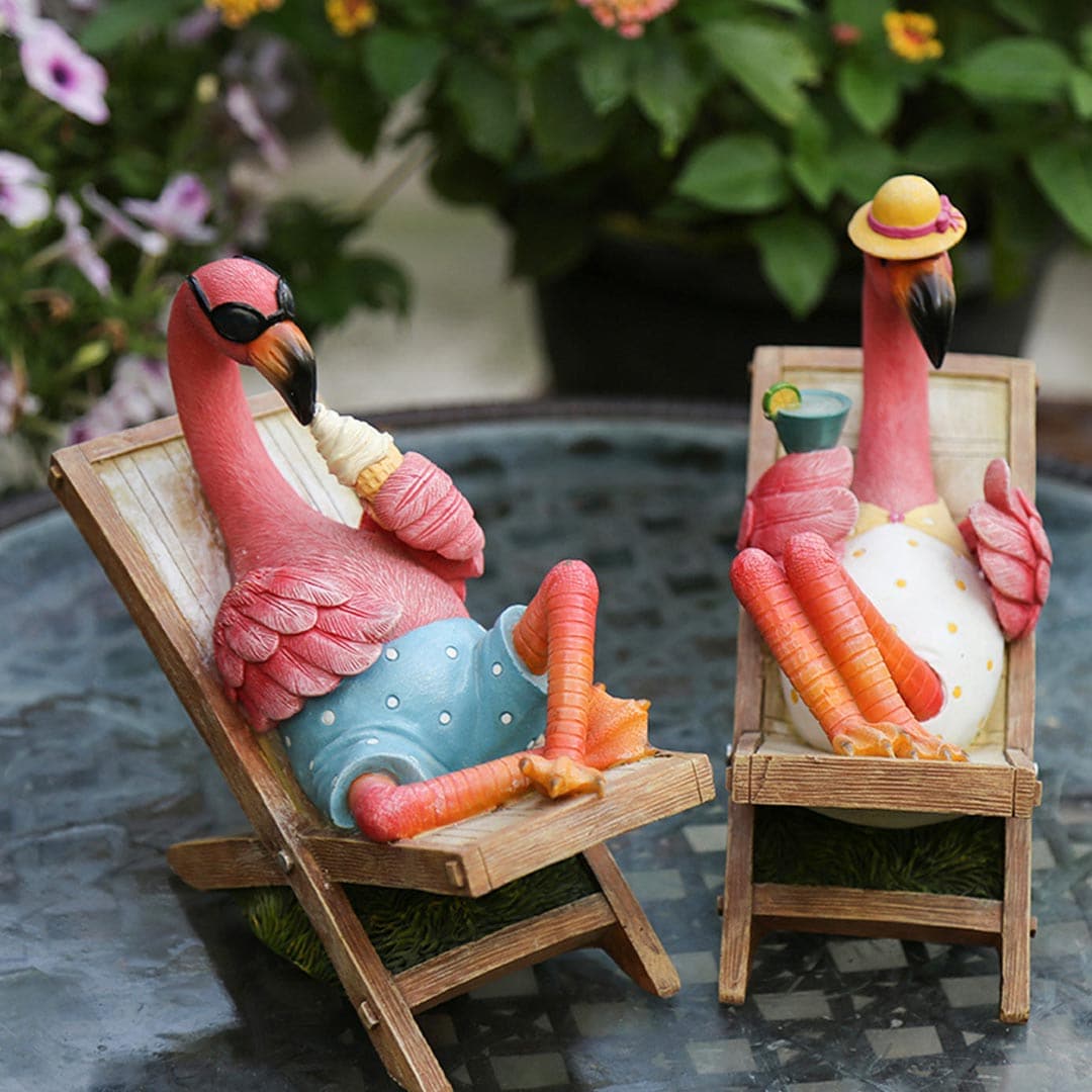 Funny Flamingo Decor Feajoy