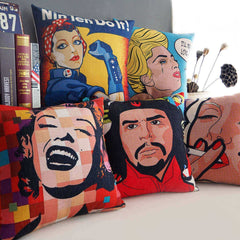 Modern Creative Monroe Pillow Cover Feajoy