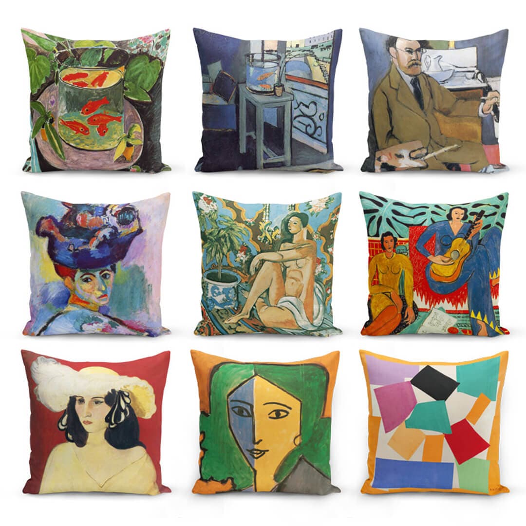 Matisse Modern Art Pillow Cover Feajoy