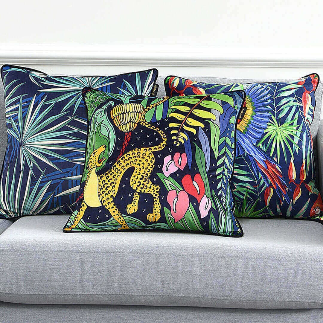 Zebra Pattern Jungle Series Pillow Cover Feajoy