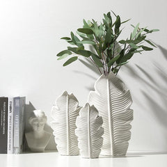 Leaf Shape Vase Feajoy