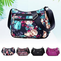 Floral Large Capacity Shoulder Bag Zimomo