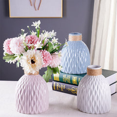 Mediterranean Style Ceramic Vase Feajoy