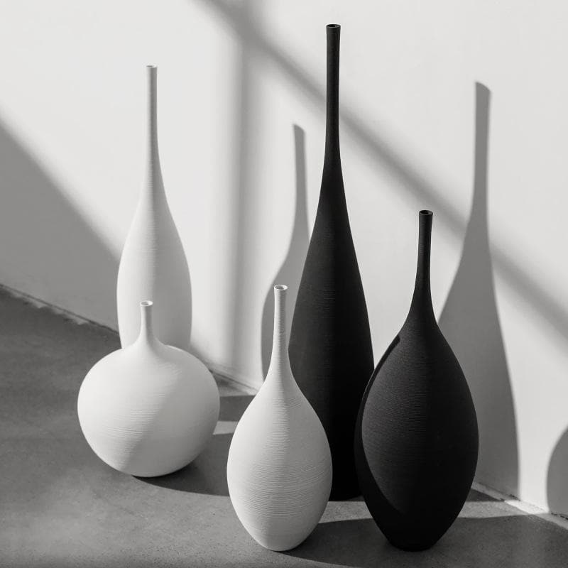 Minimalist Style Ceramic Vase Feajoy