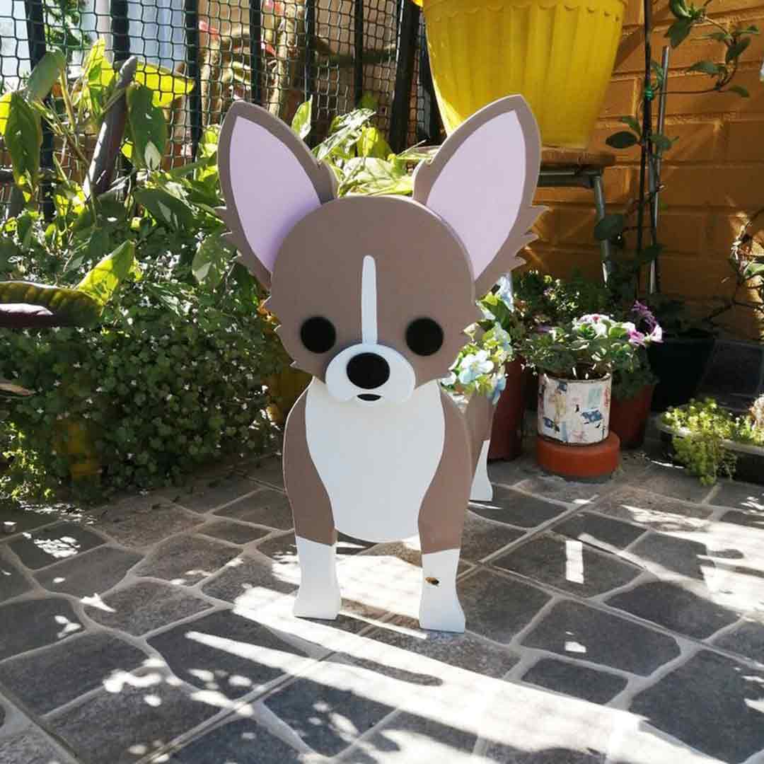 Dog Planter feajoy