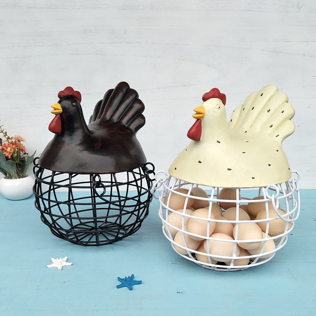 Egg Holder Hen Storage Basket dylinoshop