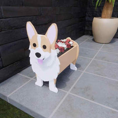 Dog Planter feajoy