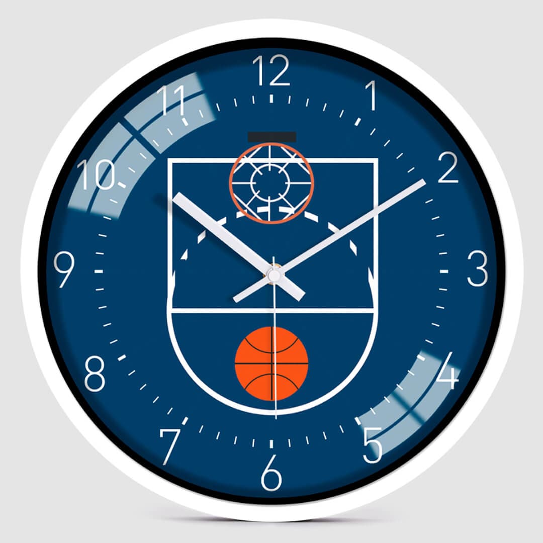 Creative Basketball Wall Clock dylinoshop