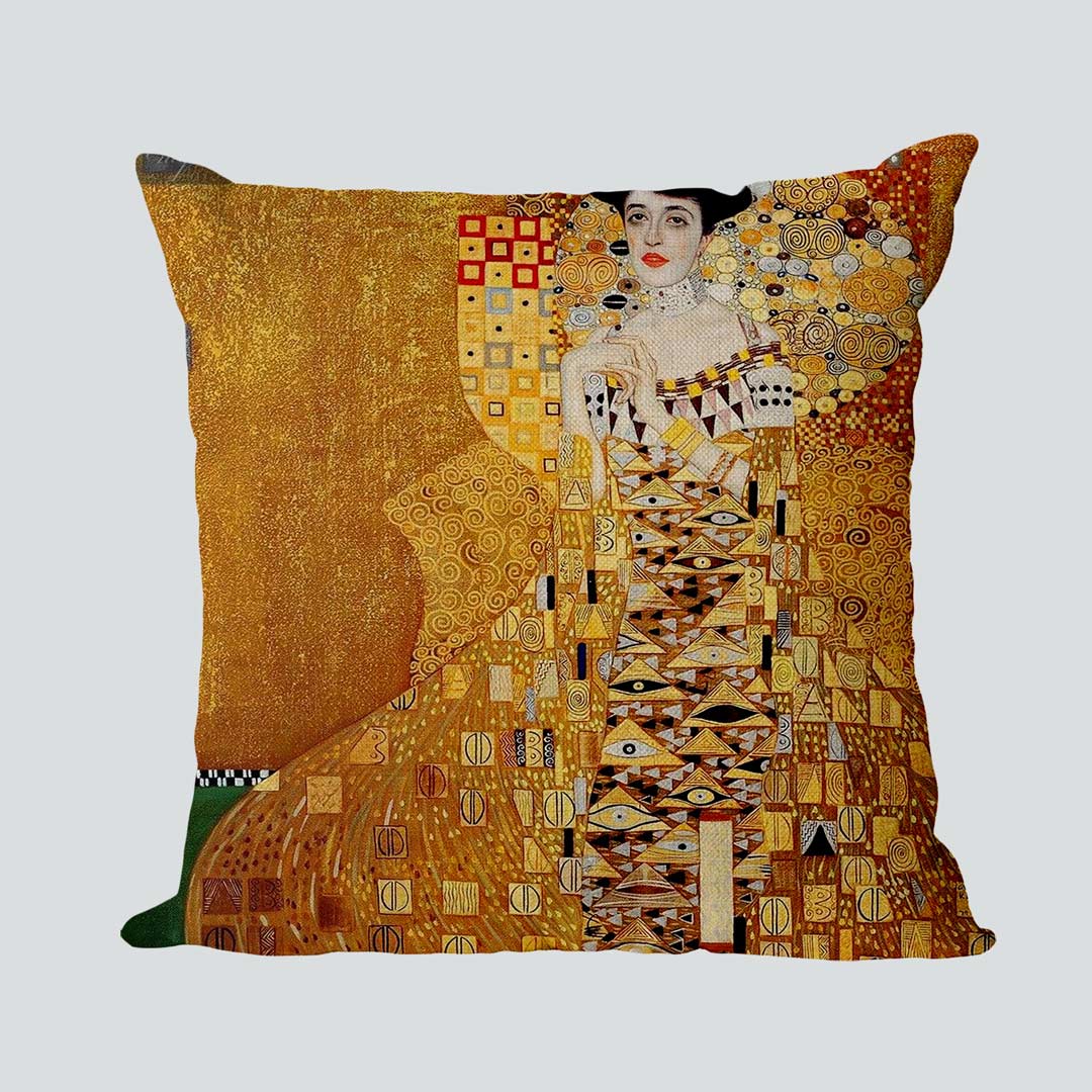 Gustav Klimt Inspired Cushion Covers Feajoy