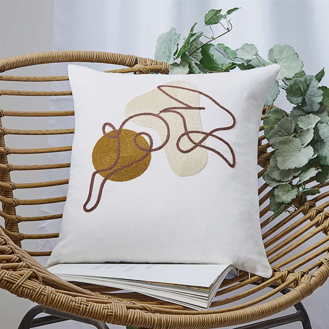 Abstract Embroidery Cushion Covers dylinoshop